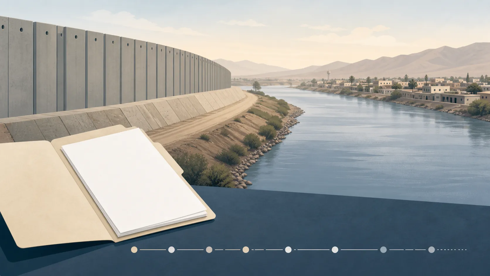 Presidio border wall flooding case details from the docket