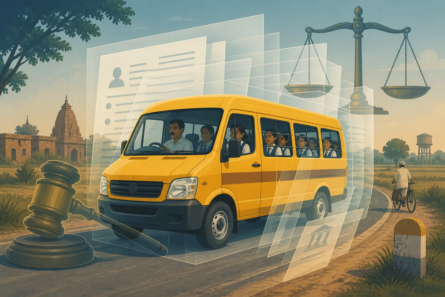 Who Is Liable After a School Van Accident in Kanpur?
