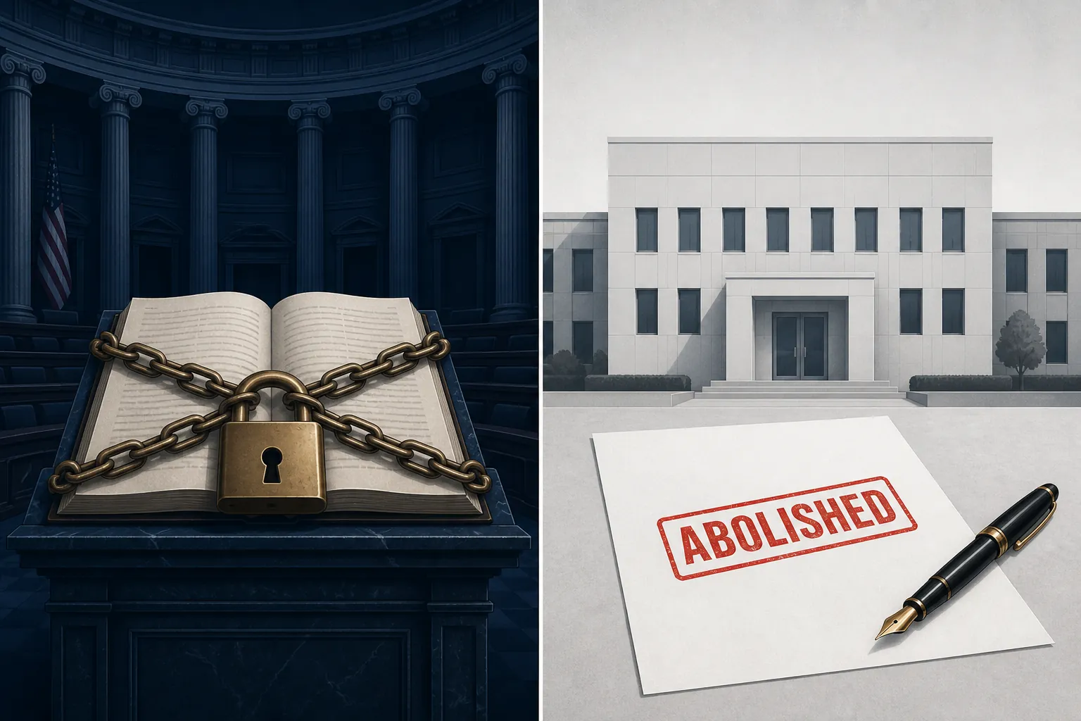 What the Constitution Requires to Abolish the Senate and ICE