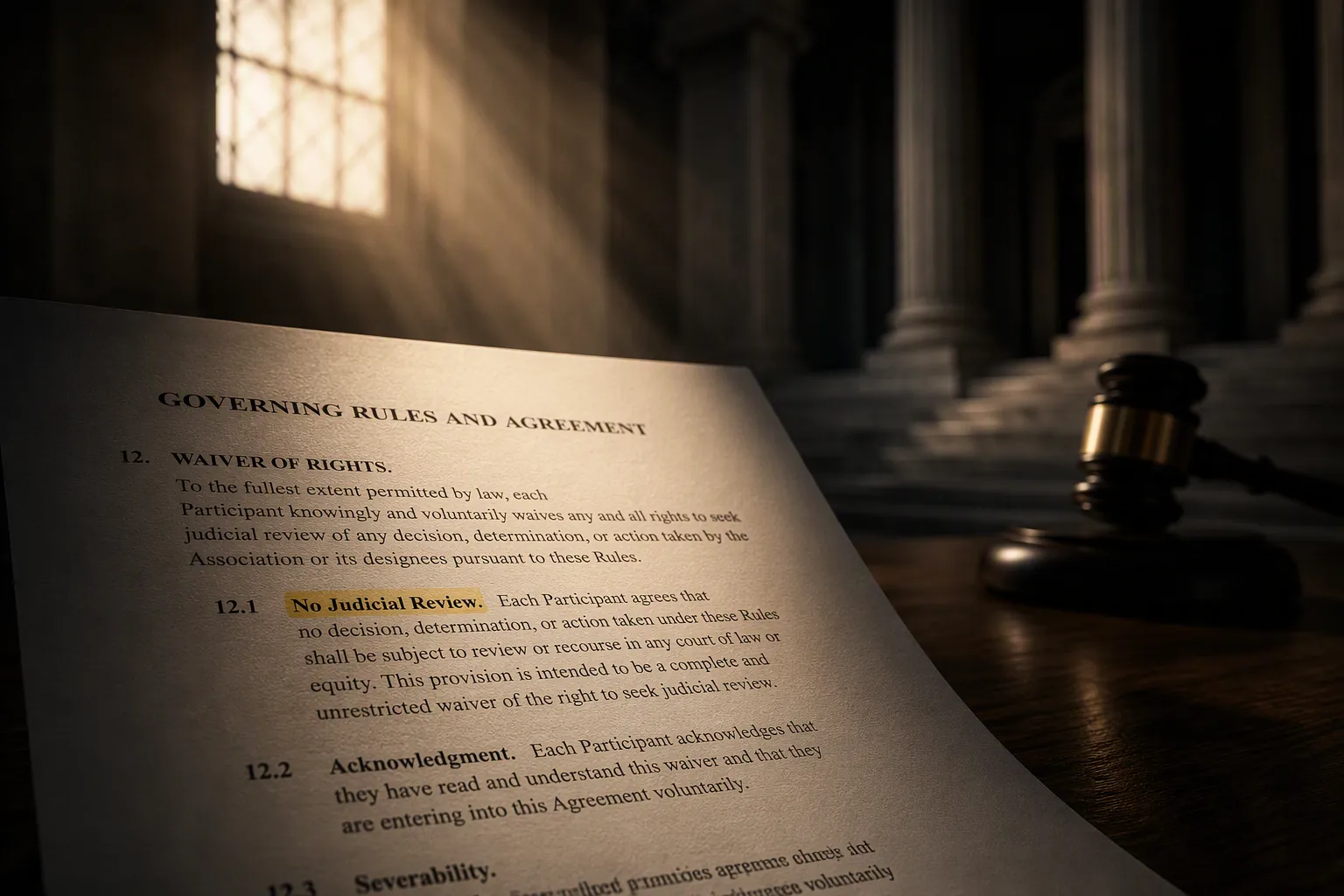 The PGA Tour's Anti-Doping Waiver Has Limits on Judicial Review