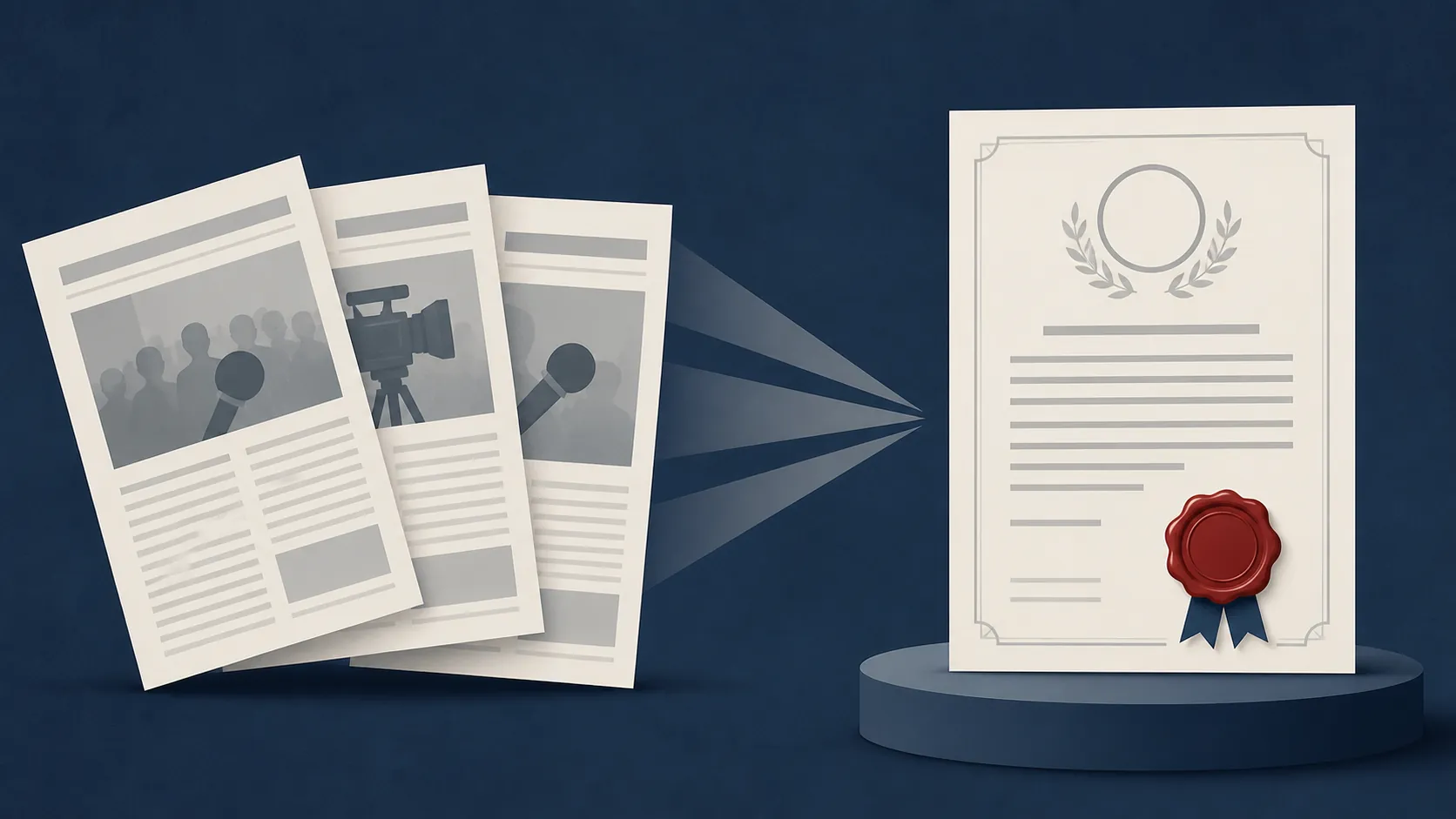 Multiple media reports converging toward a sealed legal judgment document