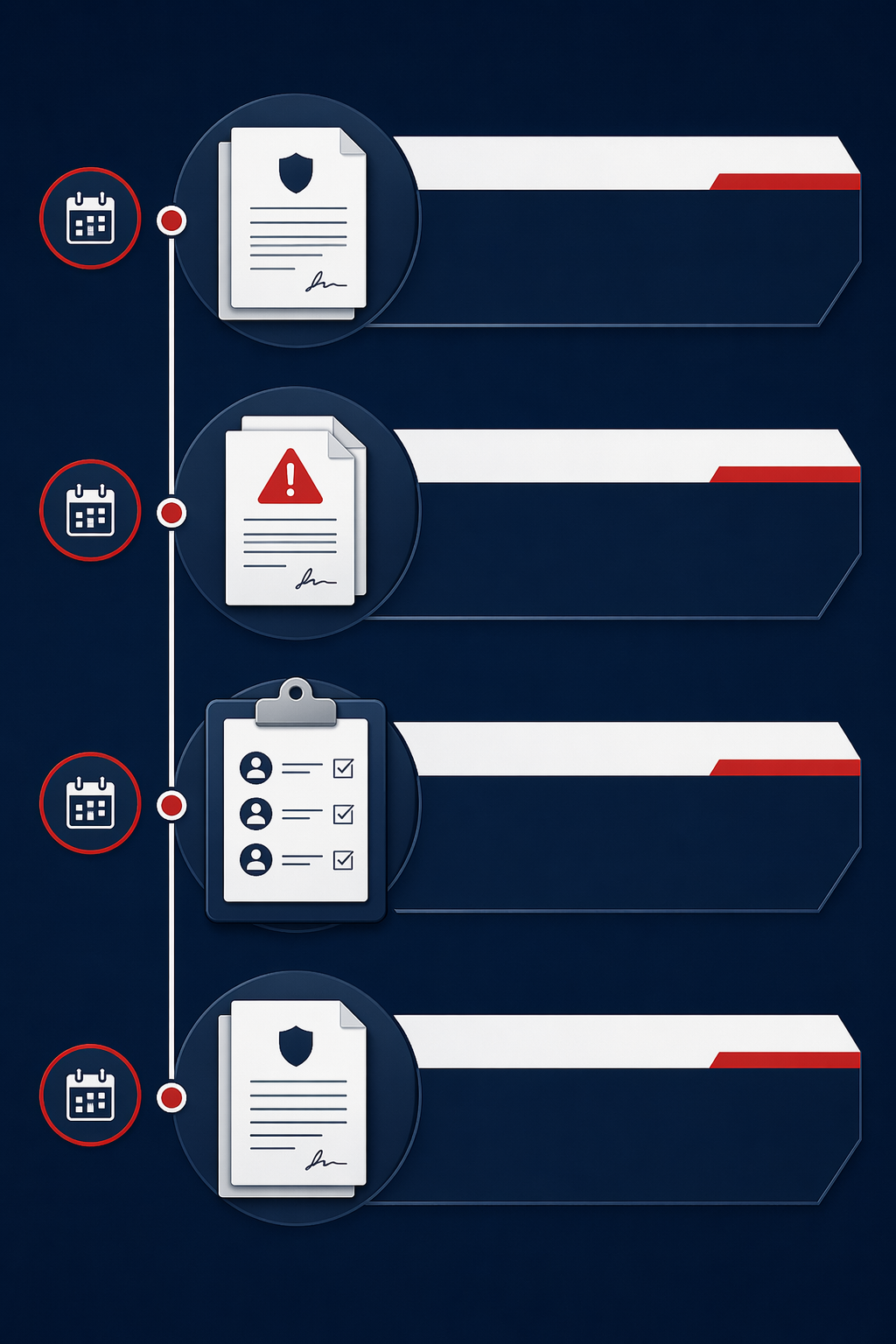 Timeline showing a 2020 warranty extension, 2021 recall, March 2026 questionnaires, and July 2026 recall