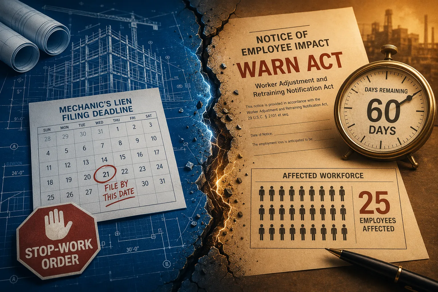 Obama Center Subcontractor Layoff: WARN Act and Illinois Lien Law Risks