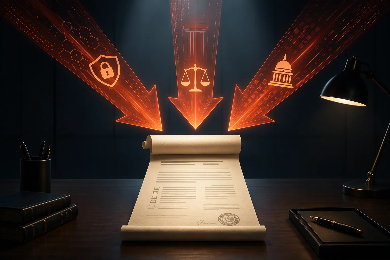 Law firm procurement document under converging regulatory warning signals