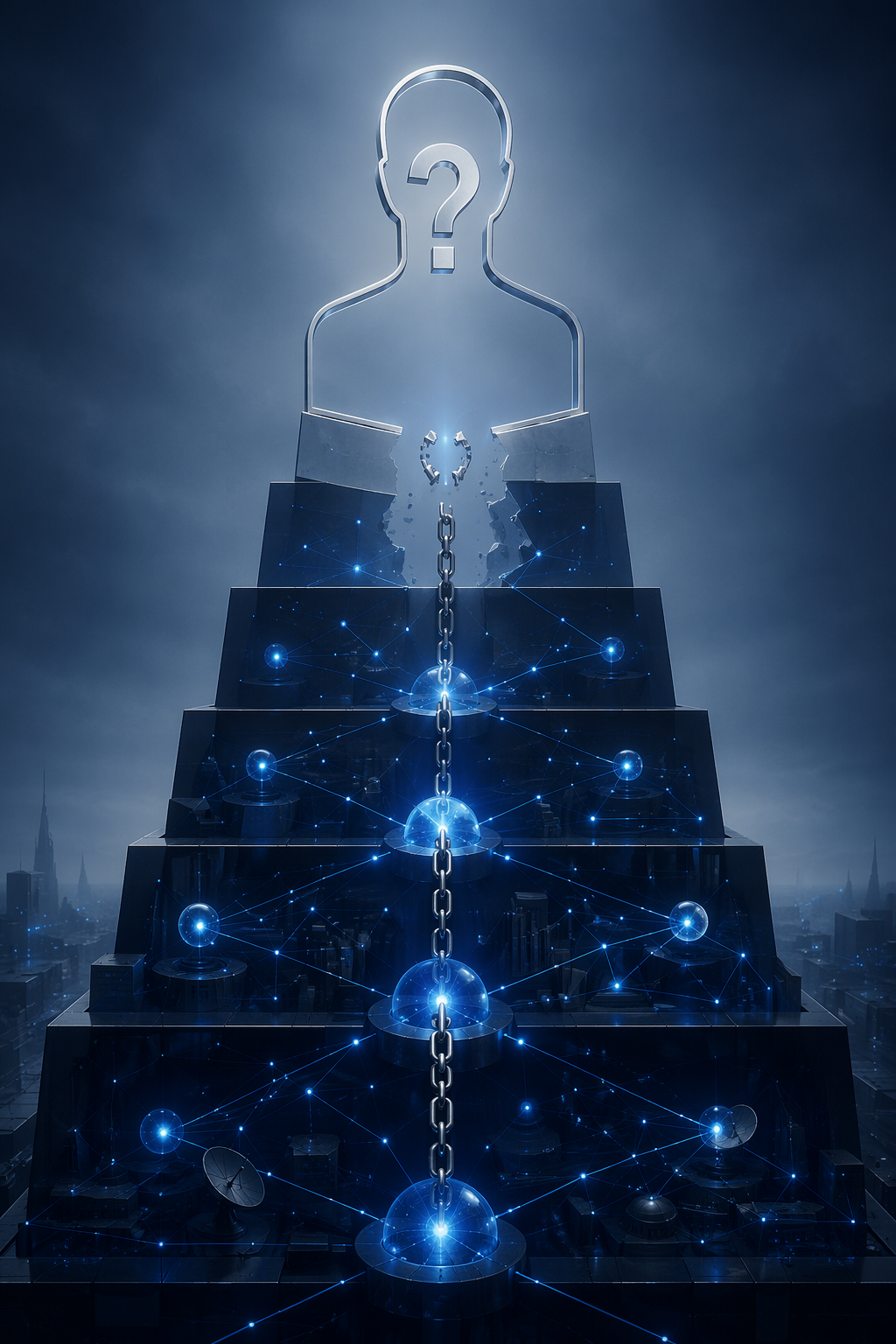 Leadership qualification gap above AI systems and intelligence agency network nodes