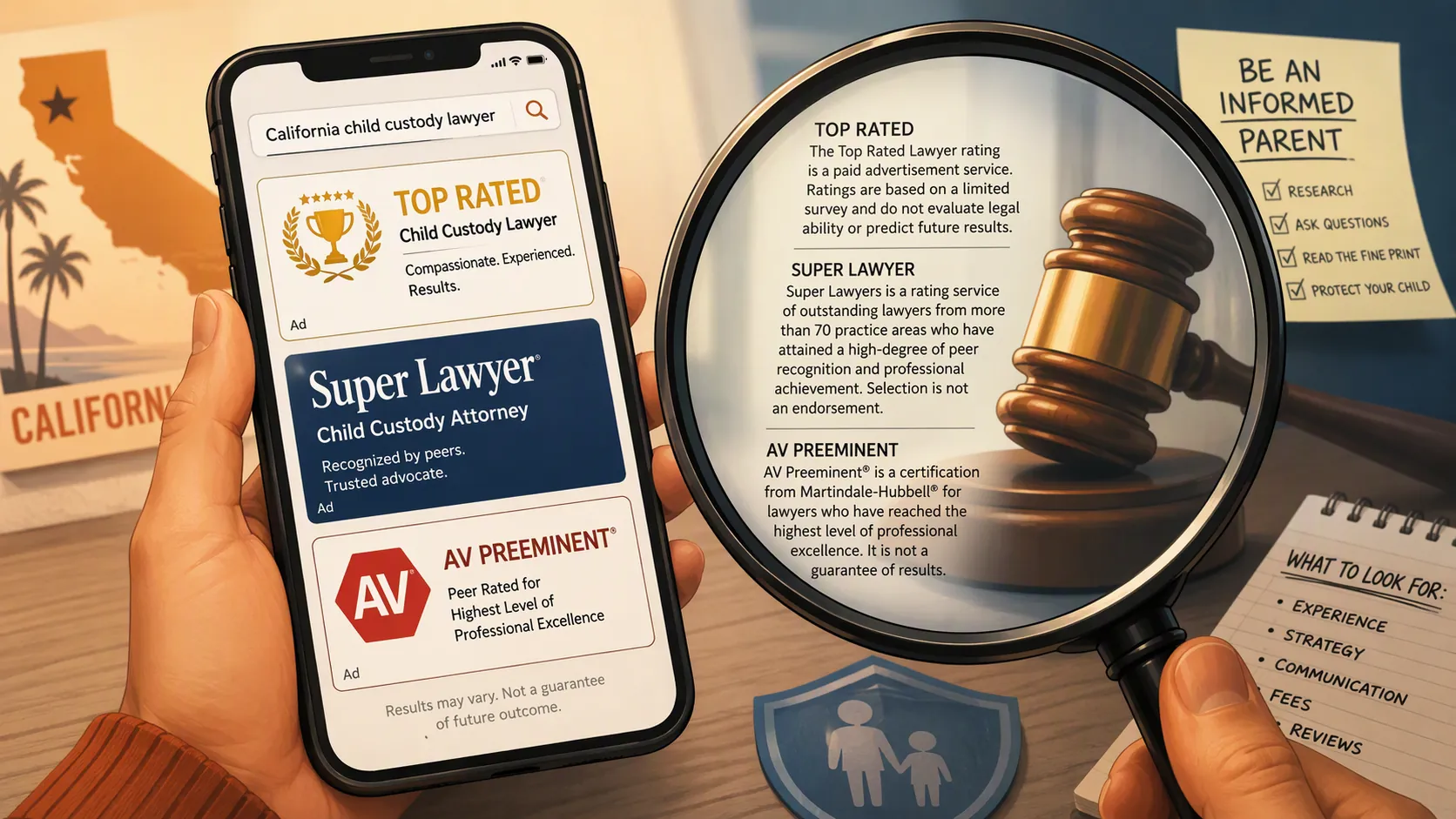 How to Verify a Top-Rated CPS Defense Lawyer in California