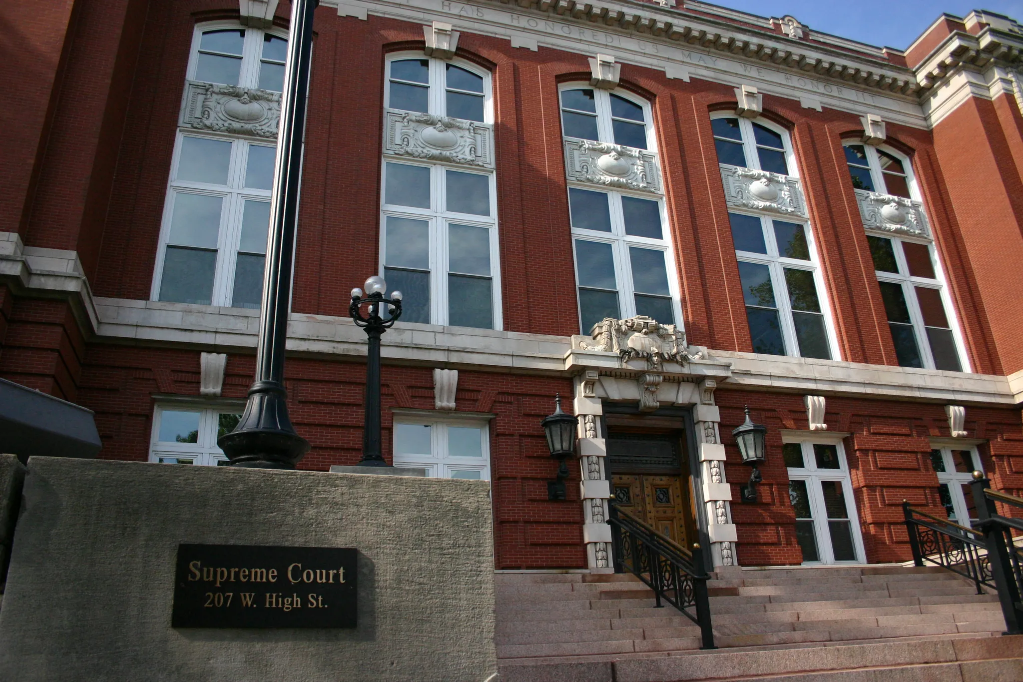 Missouri Supreme Court building in Jefferson City