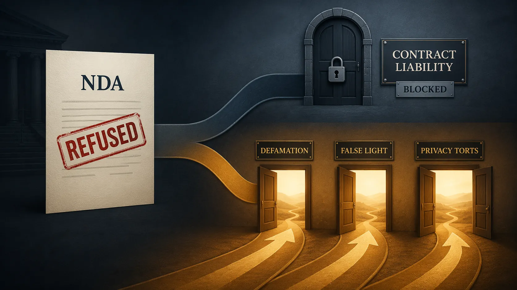What Legal Risks Remain After Refusing to Sign an NDA?