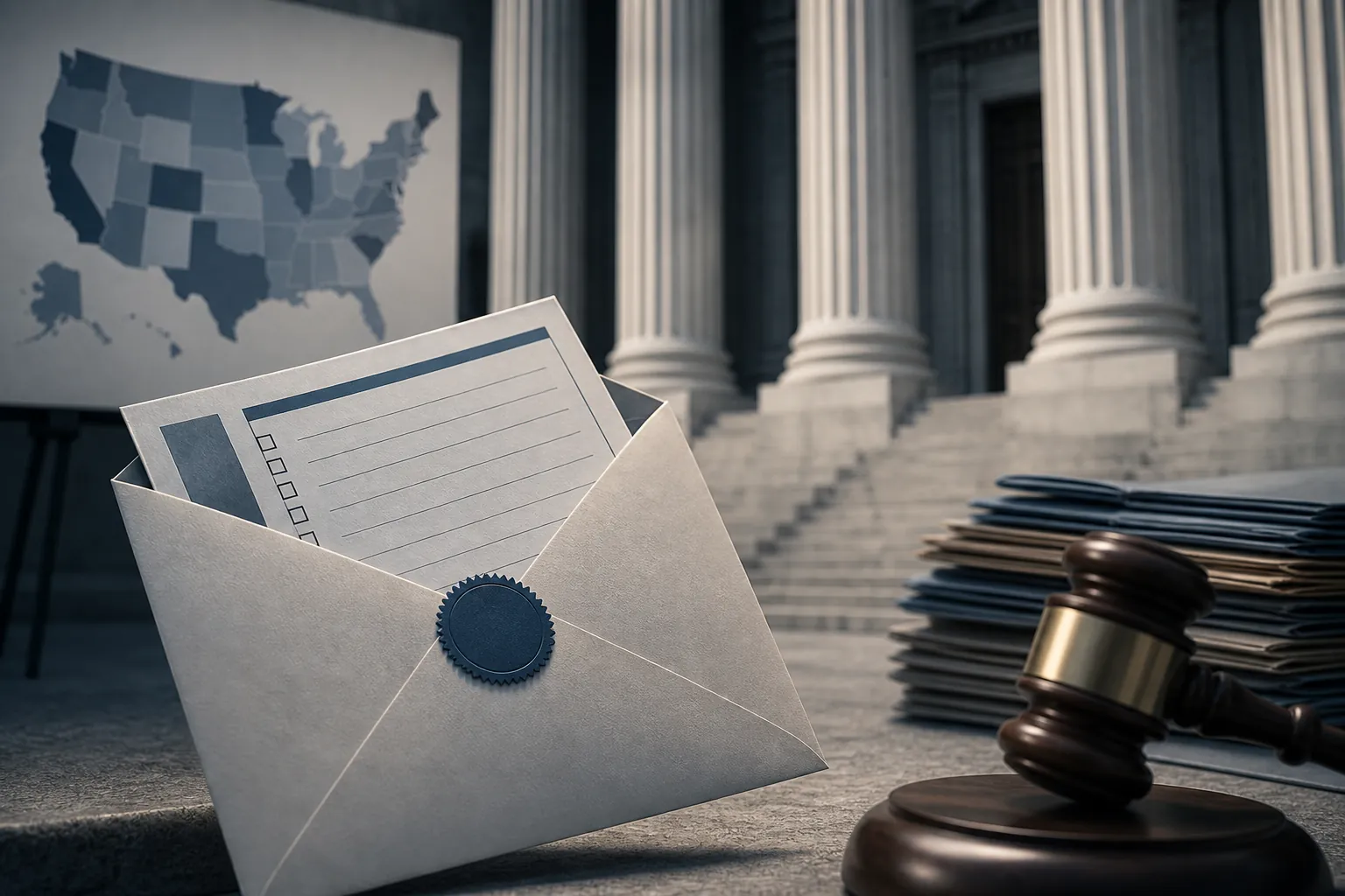 24 states sue USPS over mail-in ballot rule