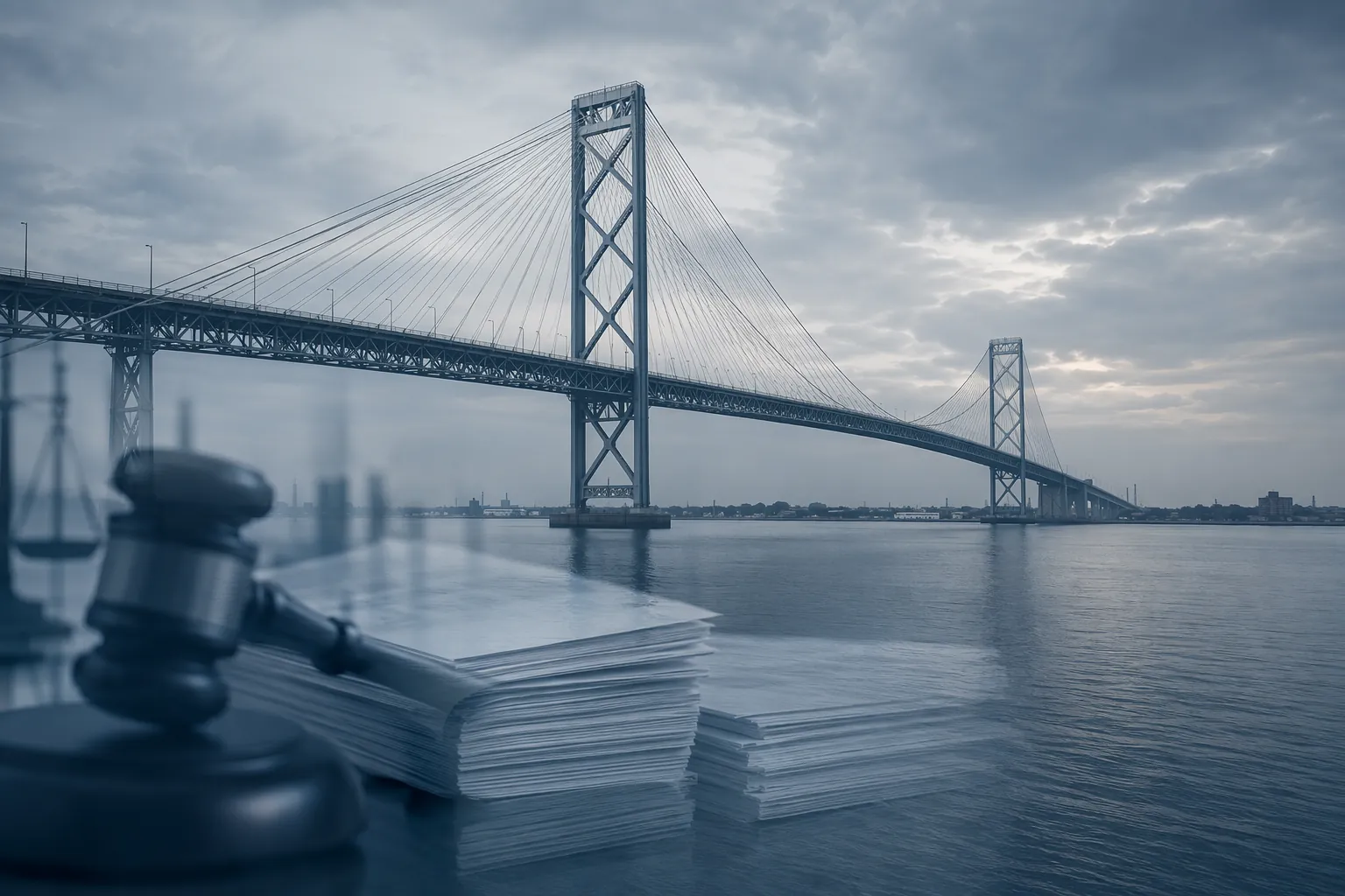 Active Legal Challenges to Gordie Howe Bridge Truck Traffic