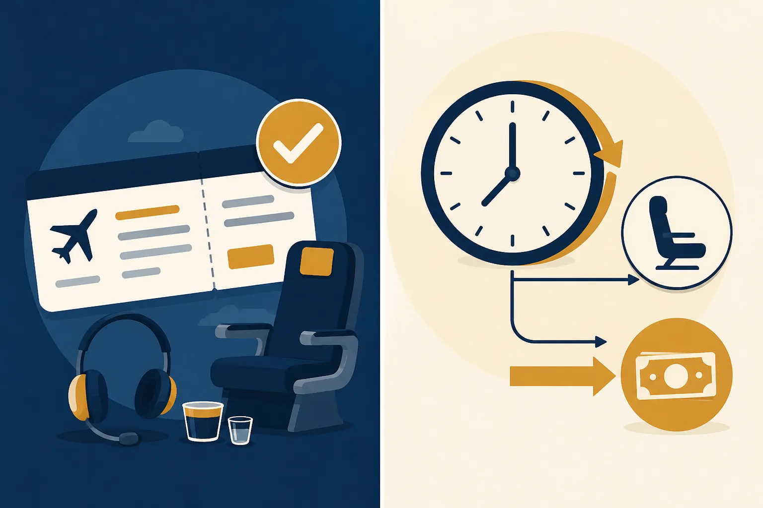 Comparison of rebooking and care obligations with rebooking-or-refund remedies