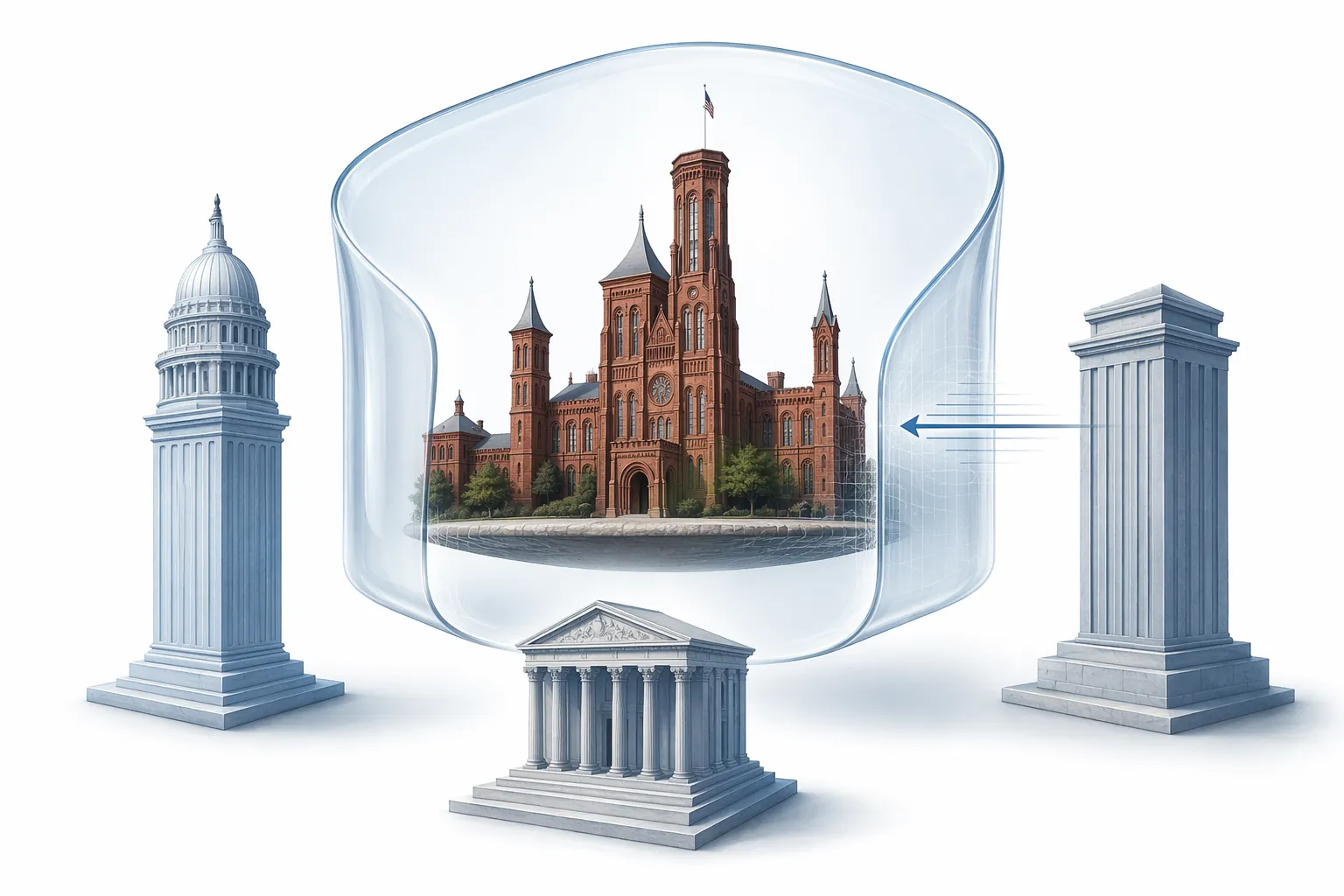 Can Trump's Warning Signs EO Override the Smithsonian's Trust Status?