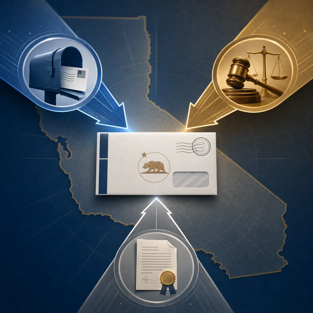 Three converging pressures on California mail ballot rejection in 2026