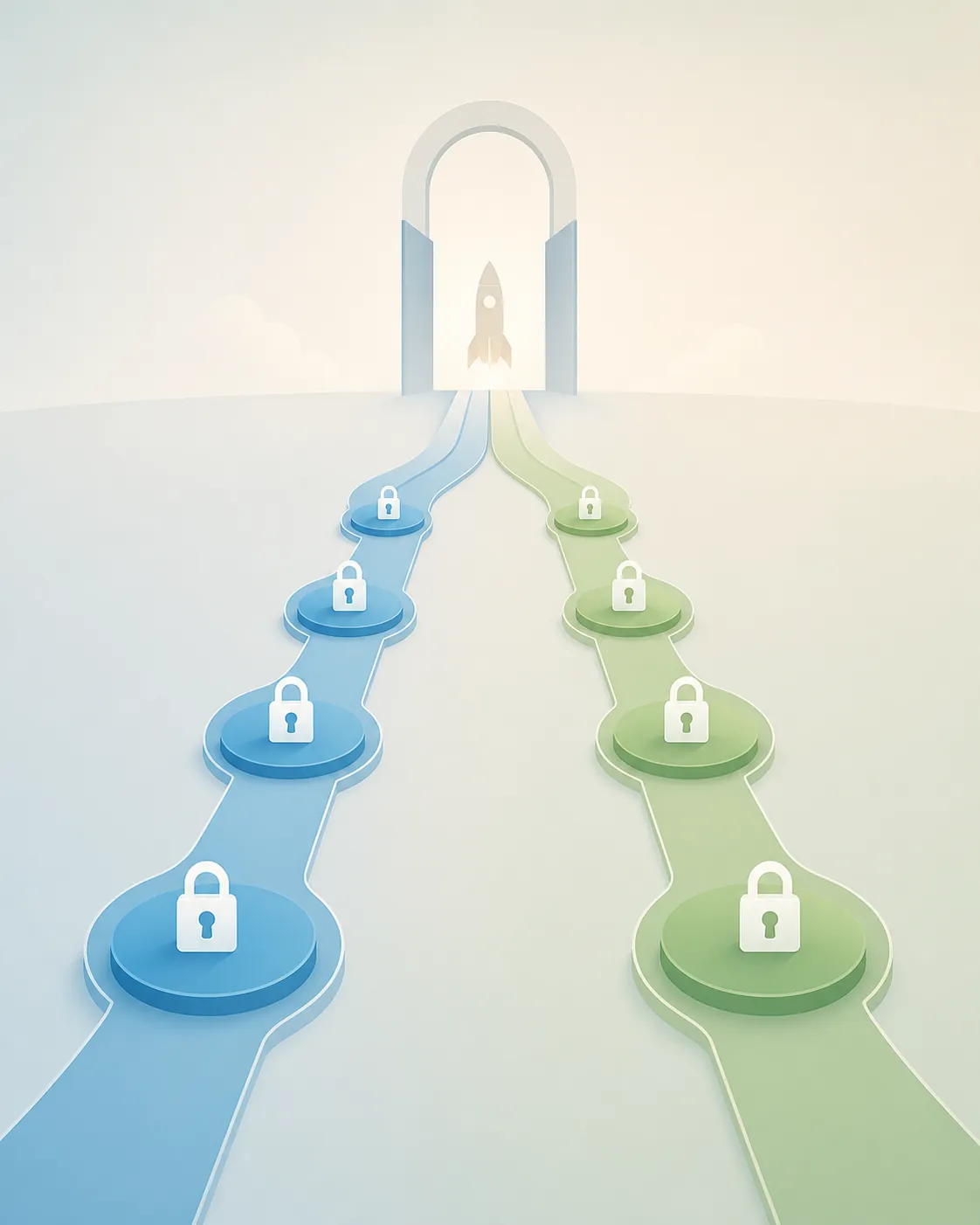 Infographic of two parallel FDA and DEA compliance pathways converging at a single gateway