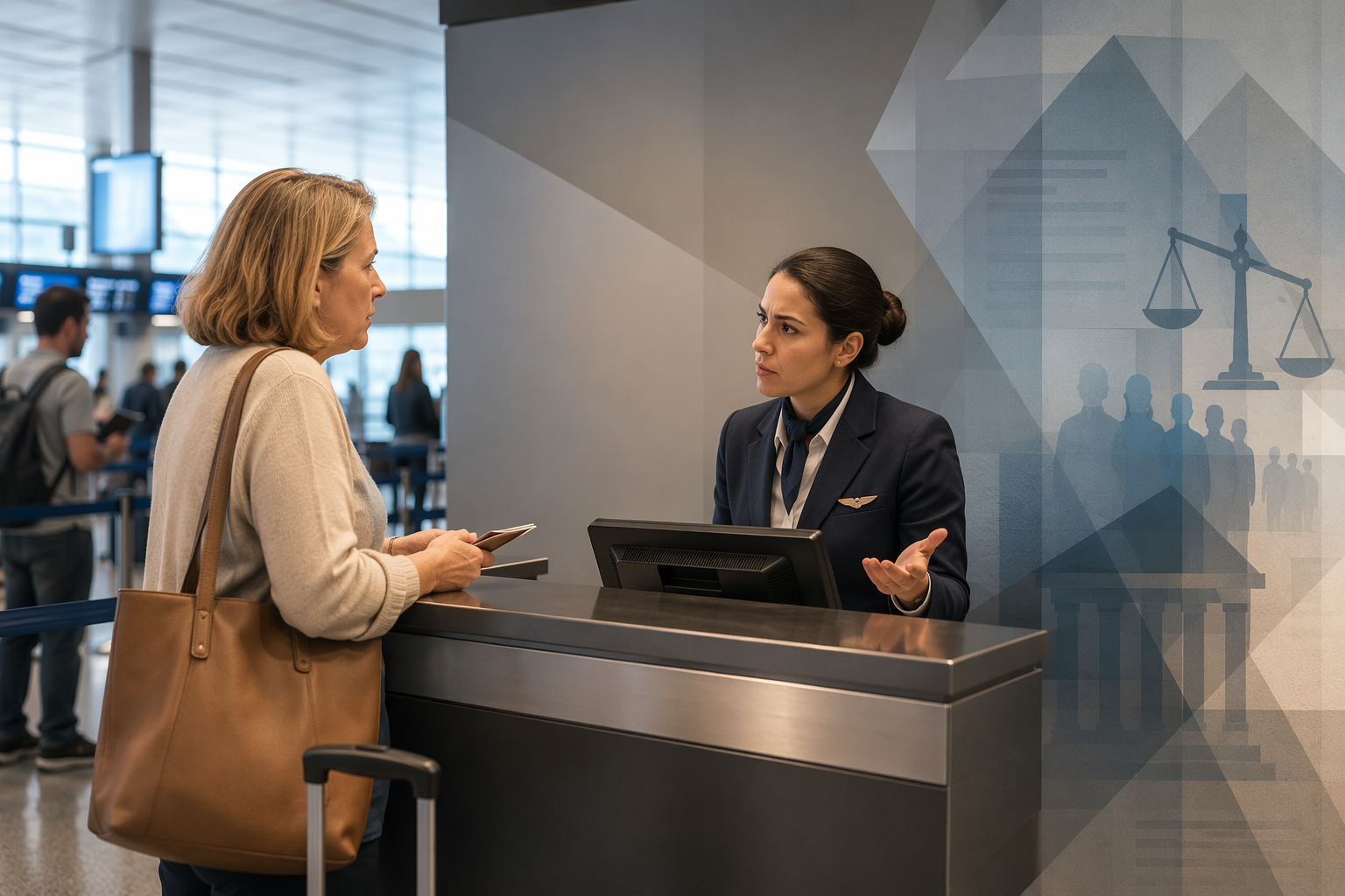 What Legal Claims Arise When an Airline Employee Threatens to Call ICE?