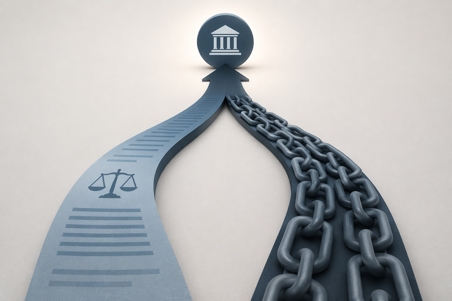 Two distinct legal pathways converging toward one liability outcome