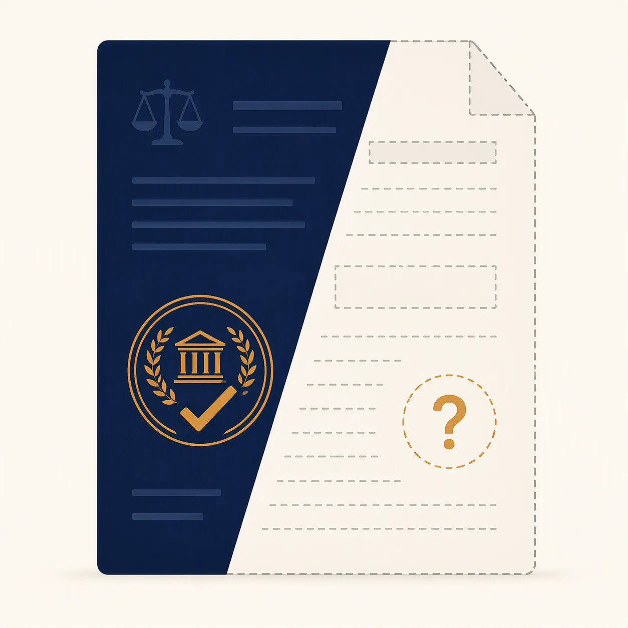 Legal document split between court-confirmed facts and reported details awaiting verification