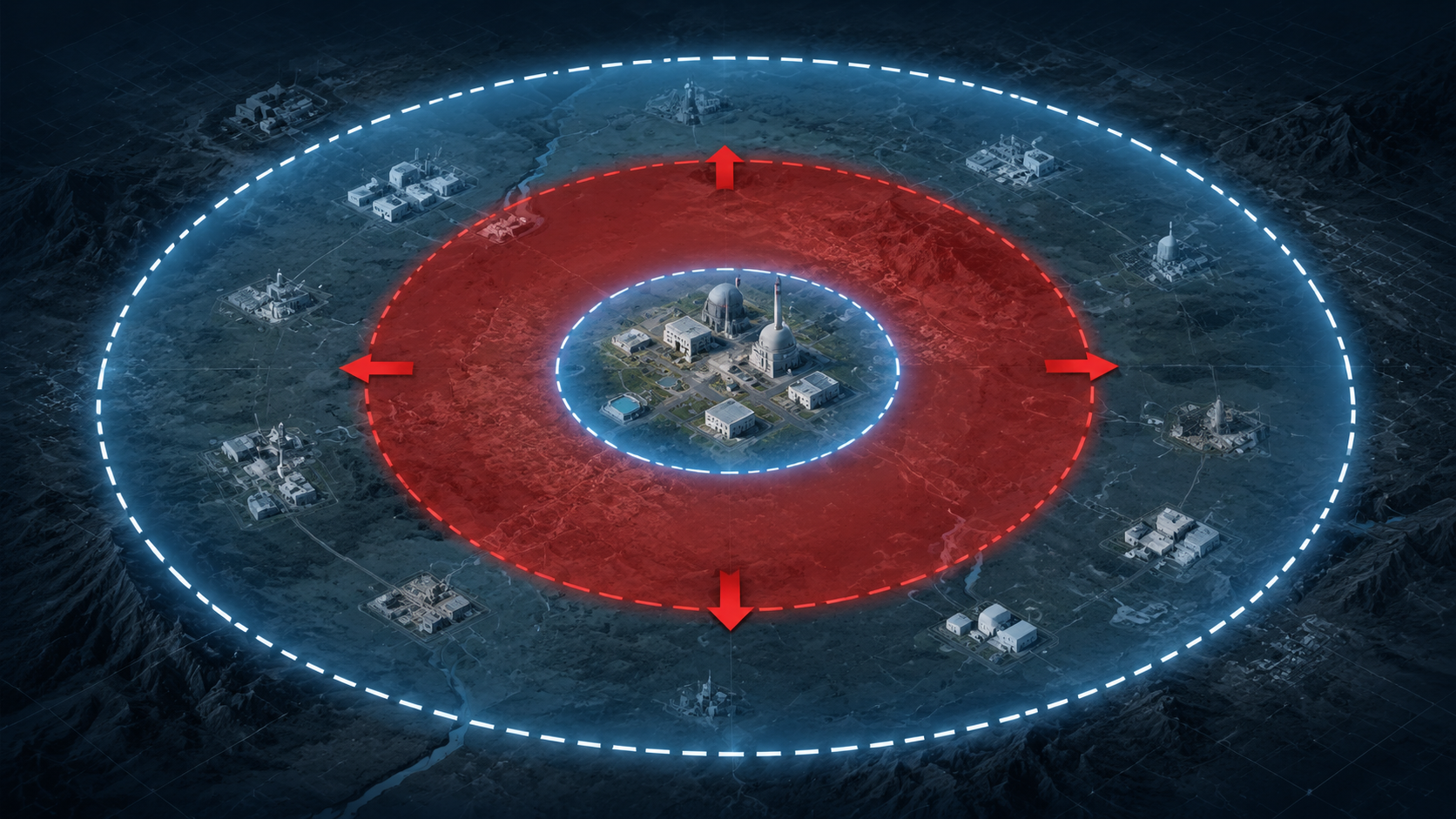 Diagram showing a small bilateral safeguards circle inside a larger Additional Protocol verification perimeter