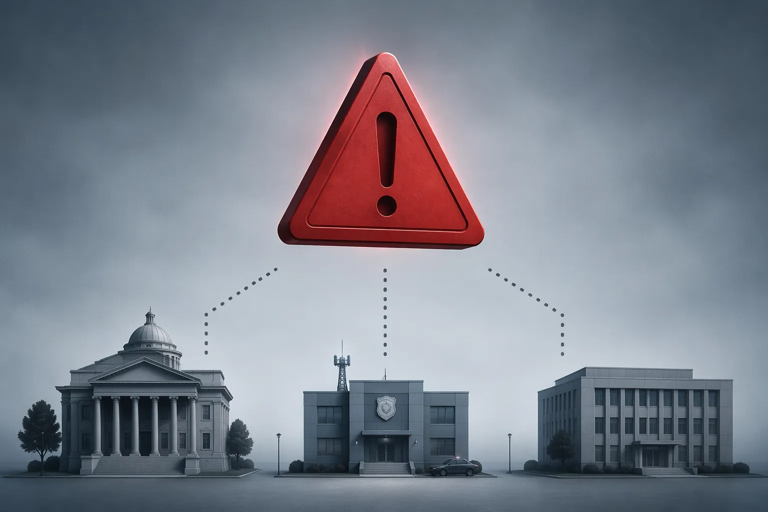 Risk signal disconnected from courthouse, police, and parole office institutions