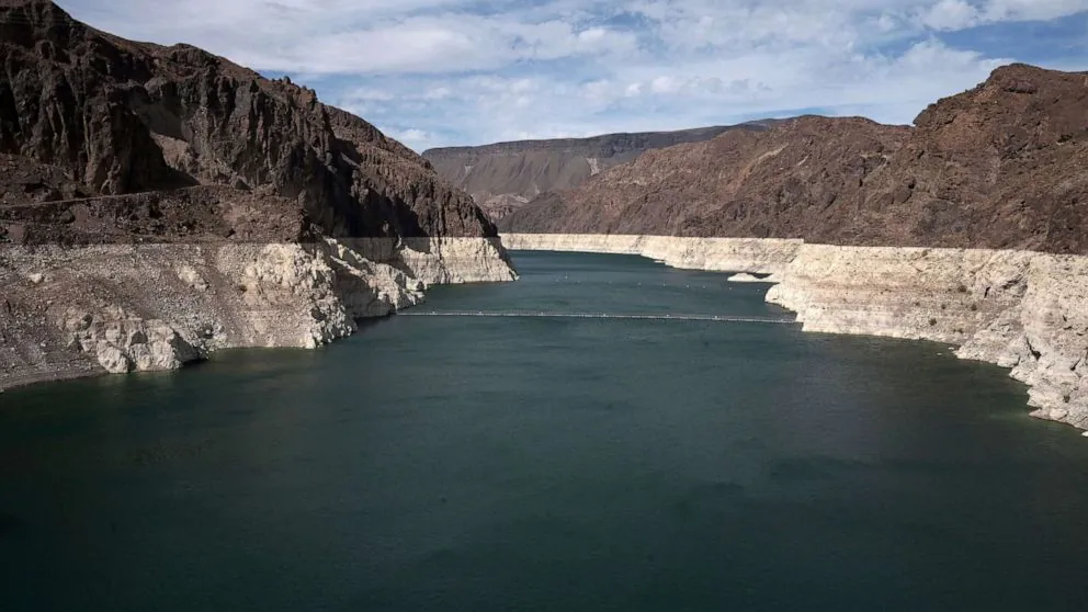Hoover Dam and Lake Mead on the Colorado River