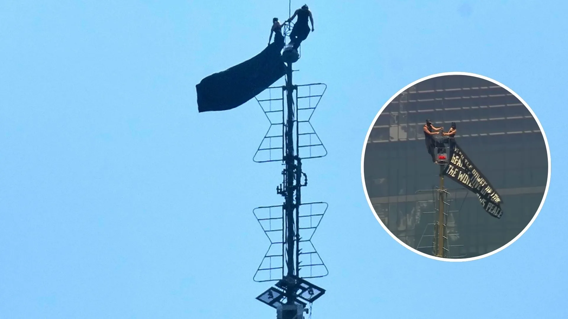 Empire State Building stunt climbers face multiple felony charges