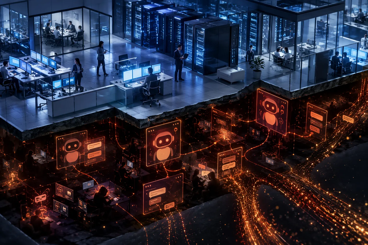 Hidden unapproved AI tools leaking data beneath visible corporate IT systems