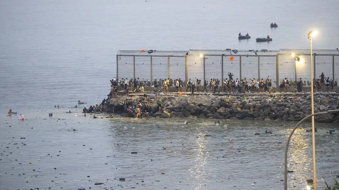 Beni Enzar border crossing between Melilla and Morocco after the July 30, 2026 mass entry attempt