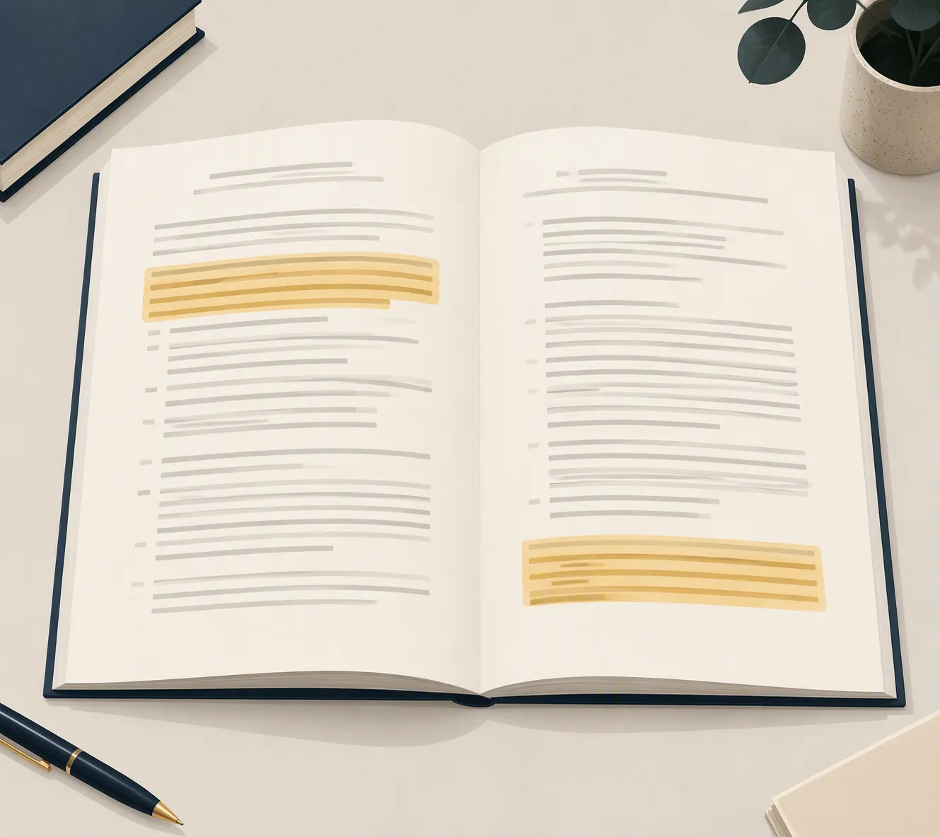 Open legal document with highlighted purpose and dissolution clauses inside the Articles of Incorporation