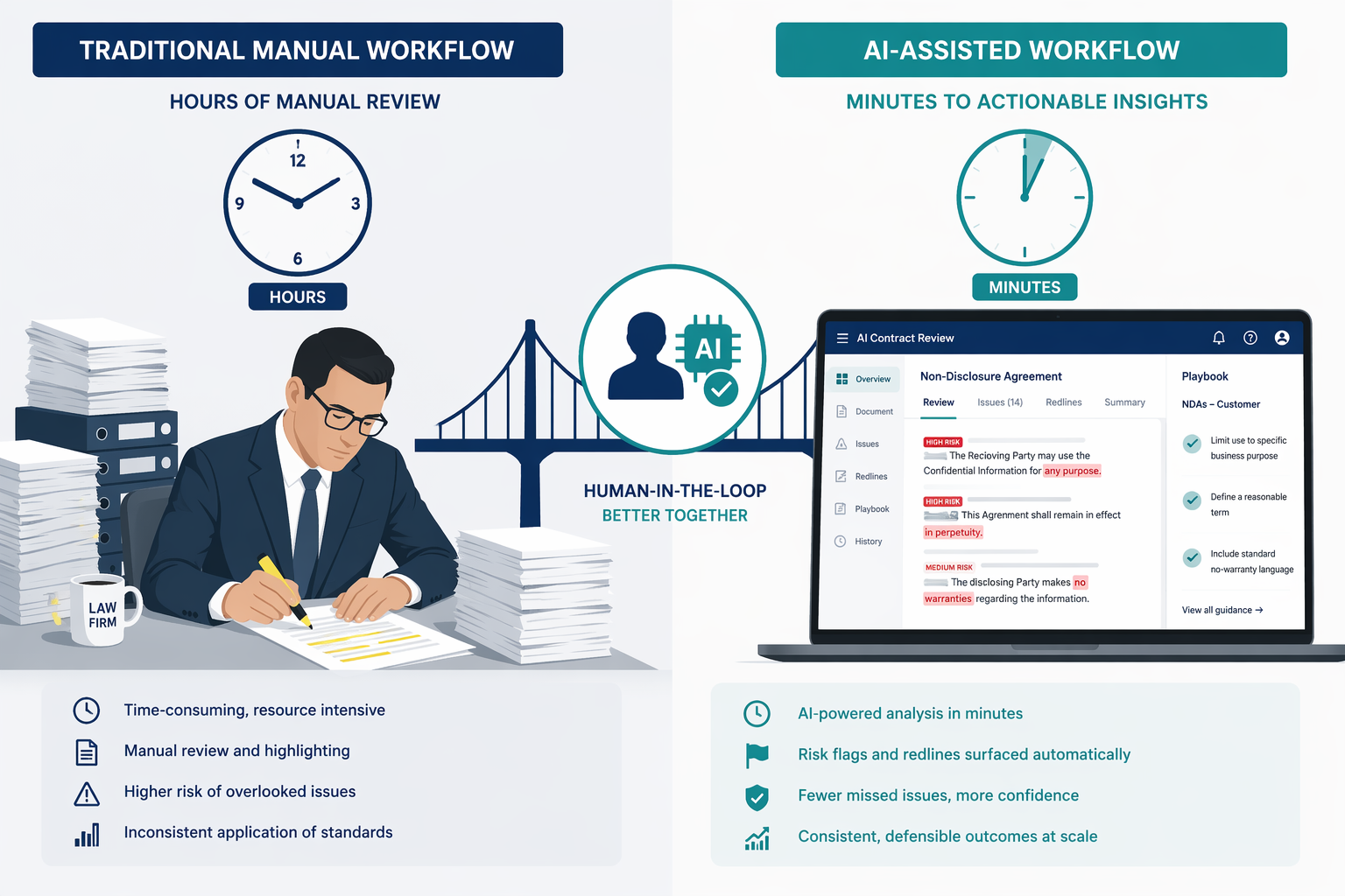 General-Purpose AI vs. Purpose-Built Legal AI for Contract Review: What Every Lawyer Should Know Before Adopting