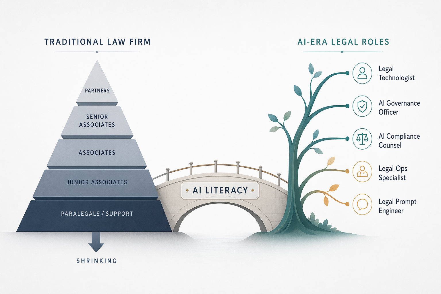 The AI Lawyer Jobs Landscape in 2026: 8 New Roles That Didn't Exist Three Years Ago — With Salary Ranges and Entry Paths