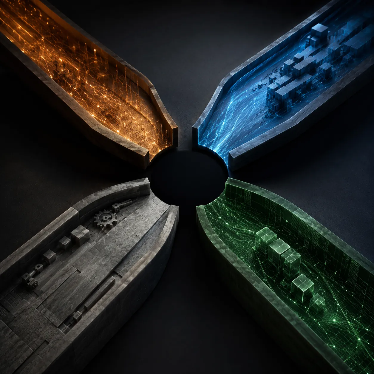 Abstract legal and regulatory pathways converging toward an empty liability gap