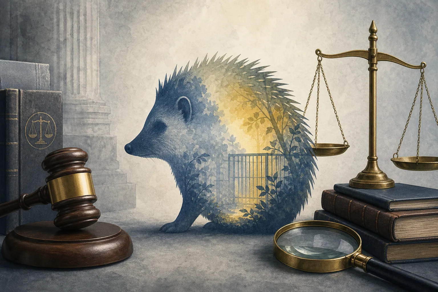 Honey Hedgehog Blue Paint Case: Current Legal Status
