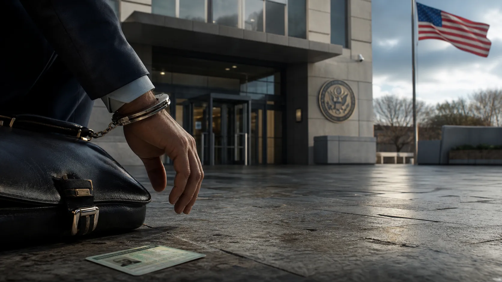 Why Was a British Father Detained During His Green Card Interview?