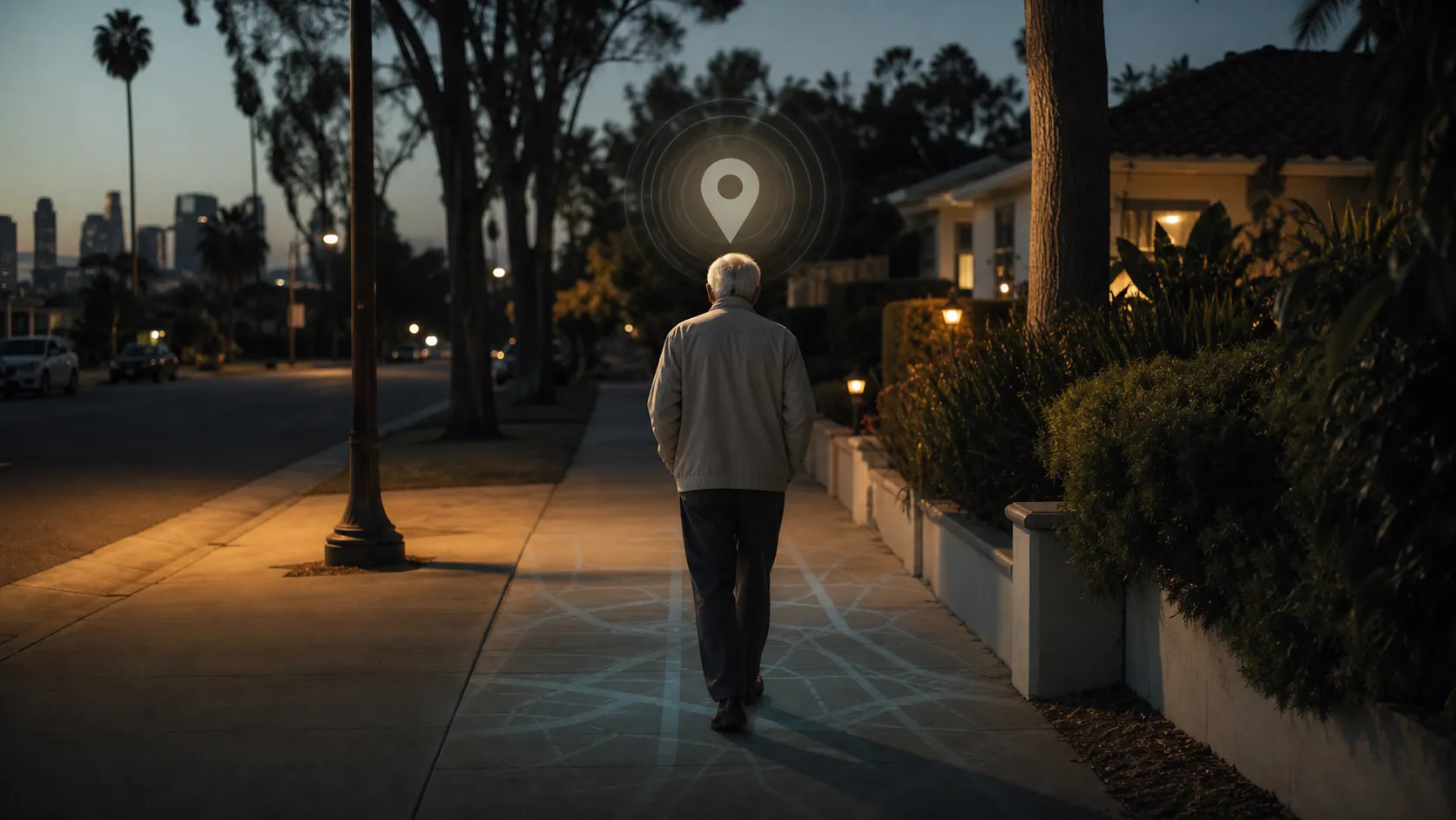 Who consents to dementia GPS tracking after a Silver Alert?
