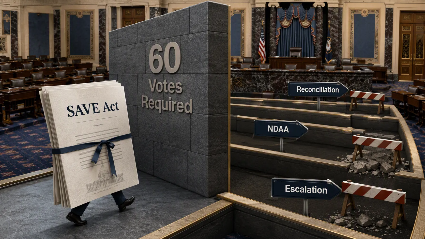 Senate GOP Memo Legal Analysis Shows SAVE Act Dead End