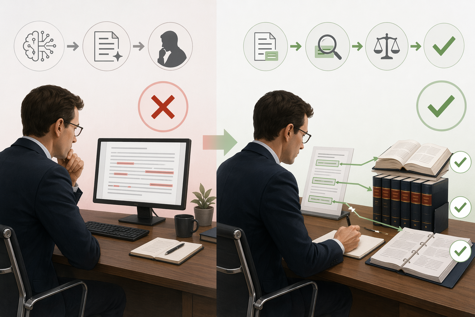 Comparison of recognition-based proofreading and verification-based legal review
