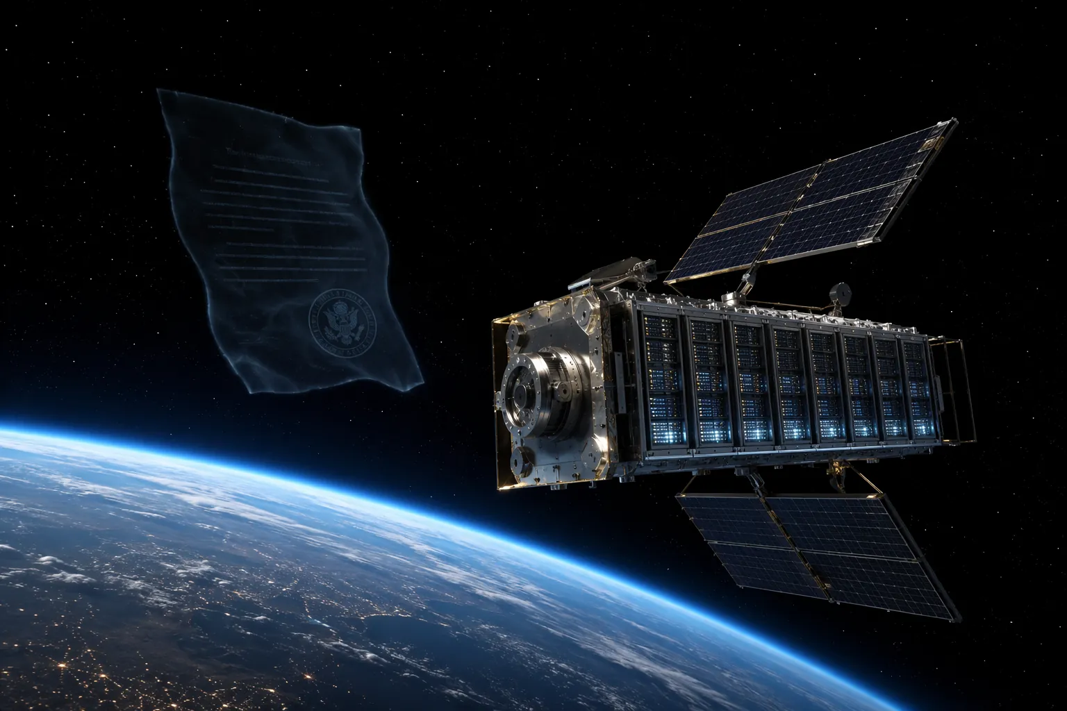 What environmental regulations apply to orbital AI data centers?