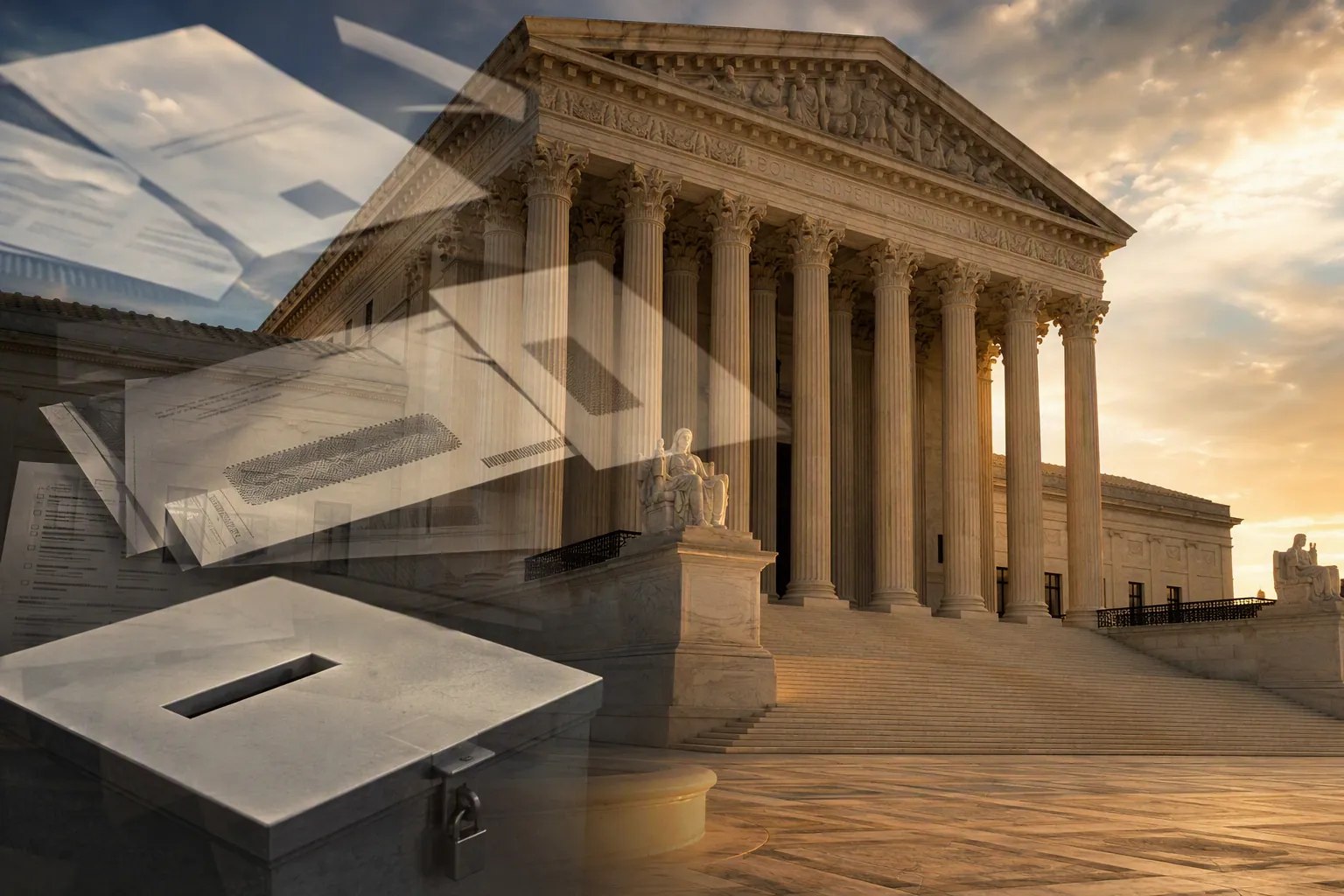 DOJ Asks Supreme Court to Reinstate Trump Mail Voting Order