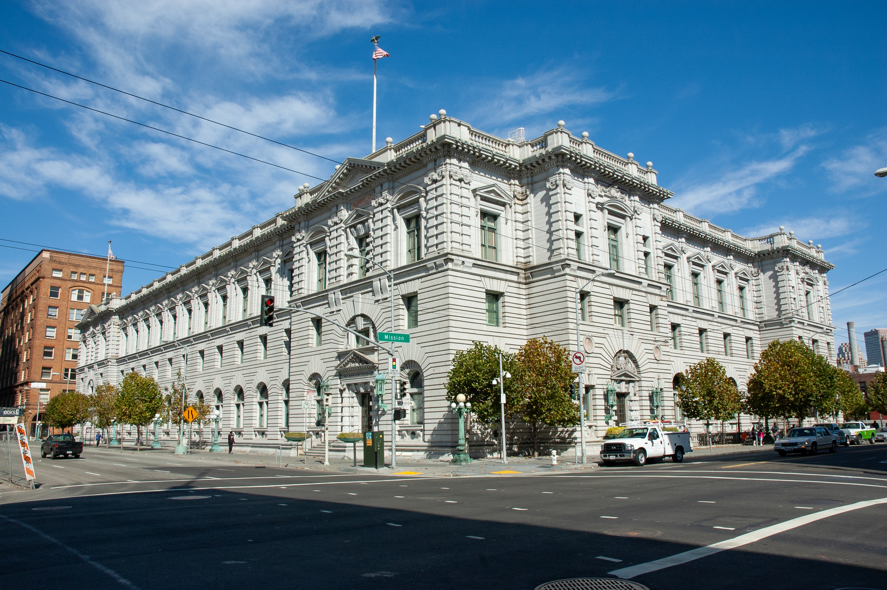 Exterior view of the James R. Browning United States Court of Appeals building in San Francisco