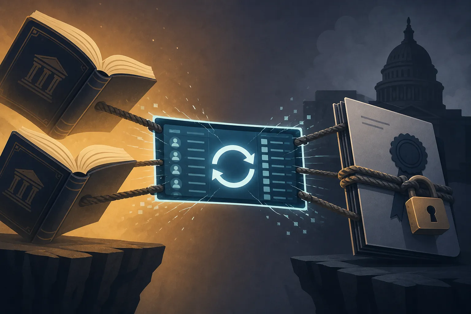 Digital voter-roll database pulled between statute books and a locked federal demand document