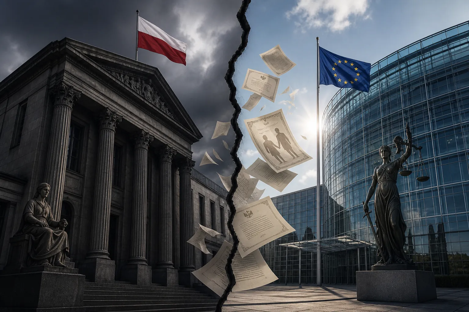 Poland's constitutional court vs EU law on same-sex marriage