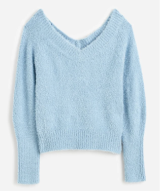 CPSC recall photograph of the recalled Madewell women's sweater shown from the front